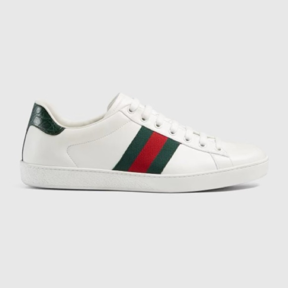 Gucci Leather Ace Sneakers